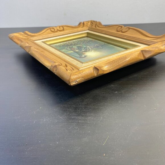 6 x 8 ANDRES ORPINAS print Vintage Woodland Cottage Picture flowers Daisy bucket - Picture 4 of 10